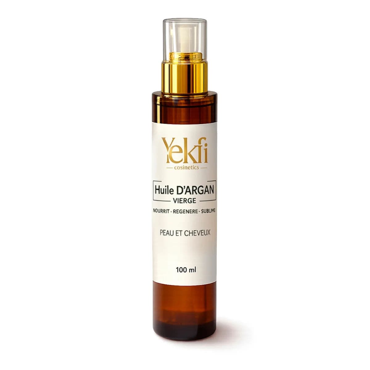 Huile d’argan 100% pure non torréfiée – riche en Vitamine E & Oméga 6-9. ✨ Nourrit, hydrate et protège la peau, les cheveux et les ongles. 💧 Flacon en verre ambré de 100 ml – 100% naturel, sans additif. - miniature 5